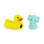 Infantino jucarie de baie Safety Temperature Bath Pals 0m+ Ratusca cu elefant