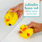 Infantino jucarie de baie Safety Temperature Bath Pals 0m+ Ratusca cu elefant