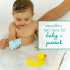 Infantino jucarie de baie Safety Temperature Bath Pals 0m+ Ratusca cu elefant