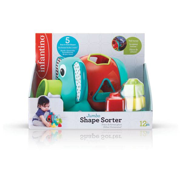 Infantino jucarie de sortat Jumbo 12m+