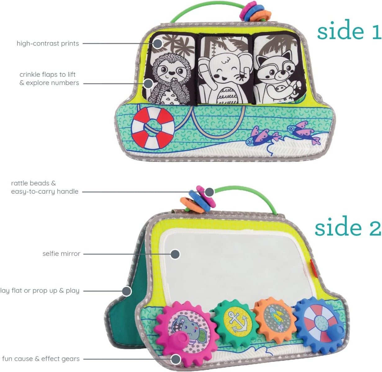 Infantino jucarie educativa Gears in Motion 0m+
