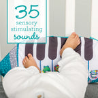 Infantino jucarie muzicala Grow With Me 3in1 Tummy Time Piano 0m+