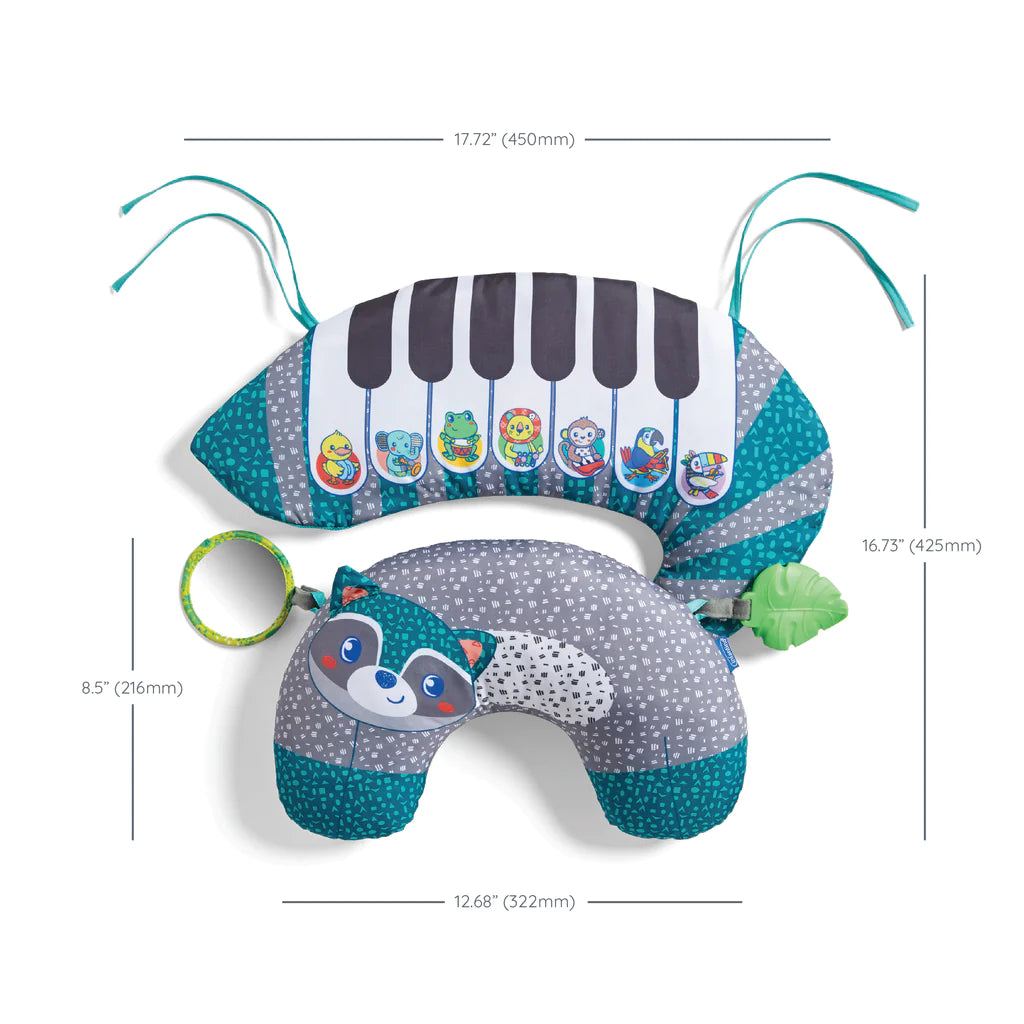 Infantino jucarie muzicala Grow With Me 3in1 Tummy Time Piano 0m+
