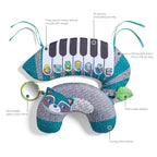 Infantino jucarie muzicala Grow With Me 3in1 Tummy Time Piano 0m+