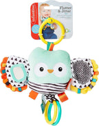 Infantino jucarie zornaitoare Flutter & Jitter Pal Owl 0m+