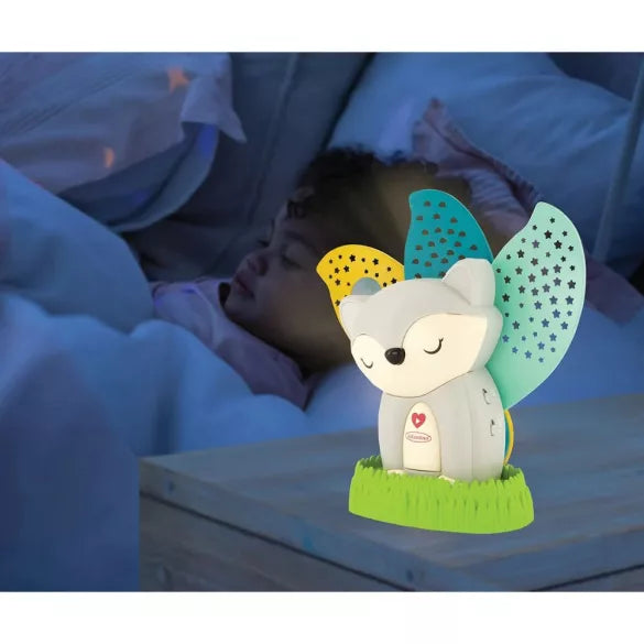 Infantino lampa de veghe muzicala si proiector 0m+ Vulpe