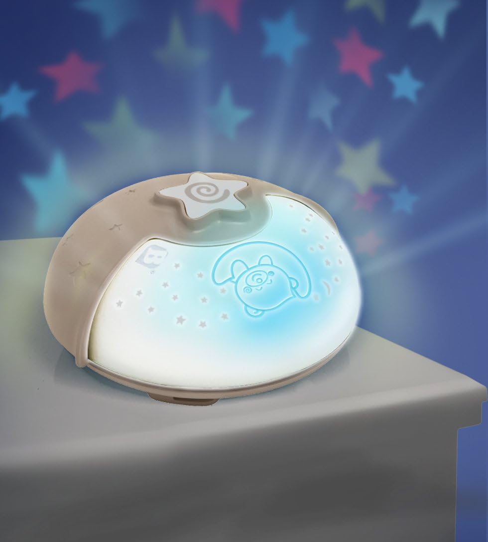 Infantino lampa de veghe si proiector Soothing Light&Projector 0m+ Ecru