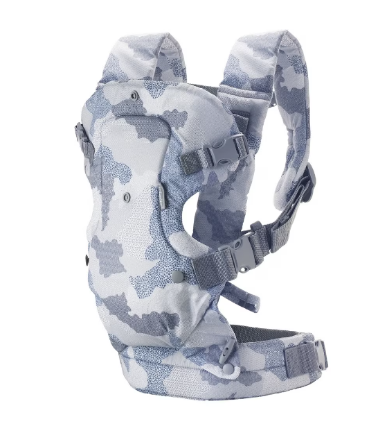 Infantino marsupiu 4in1 Flip Convertibile 3.6-14.5 kg 0m+, Albastru/ Gri Imagine principală a produsului