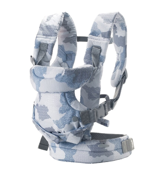Infantino marsupiu 4in1 Flip Convertibile 3.6-14.5 kg 0m+, Albastru/ Gri Imagine secundară a produsului