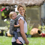 Infantino marsupiu ergonomic cu gluga Cuddle Up 5.5-18 kg 0m+ Grey