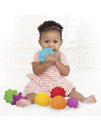 Infantino set 10 mingi senzoriale Multi Ball Set 6m+