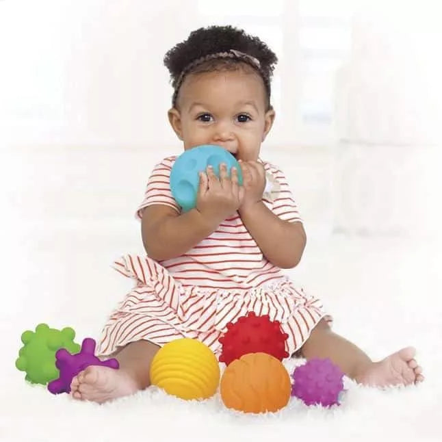 Infantino set 6 mingi senzoriale  Multi Ball Set 6m+