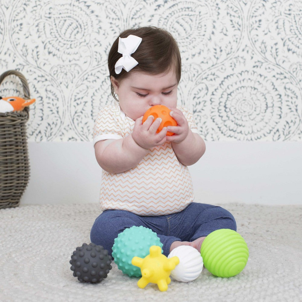 Infantino set 6 mingi senzoriale  Multi Ball Set 6m+