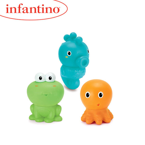 Infantino set jucarie de baie Easy Clean 0m+