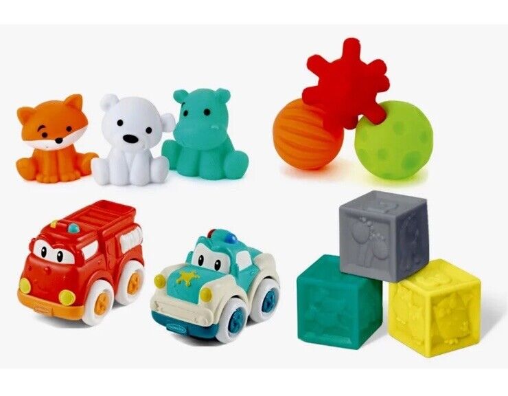 Infantino set jucarii senzoriale Baby's 1st Playset 0m+