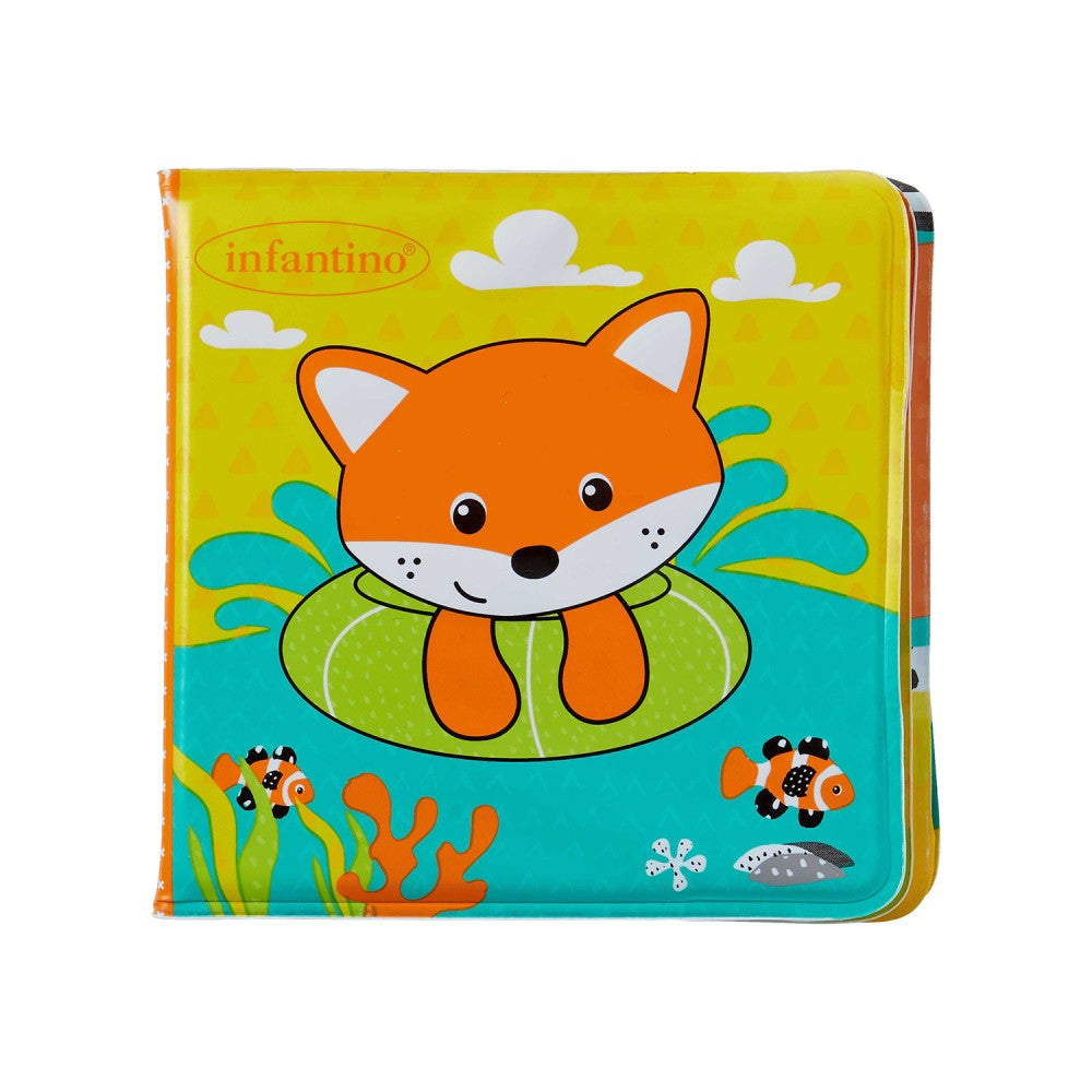 Infantino jucarie de baie carticica Explore&Play 0m+, Bath Book 01 Imagine principală a produsului