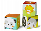 Infantino jucarie de baie cuburi moi 0m+