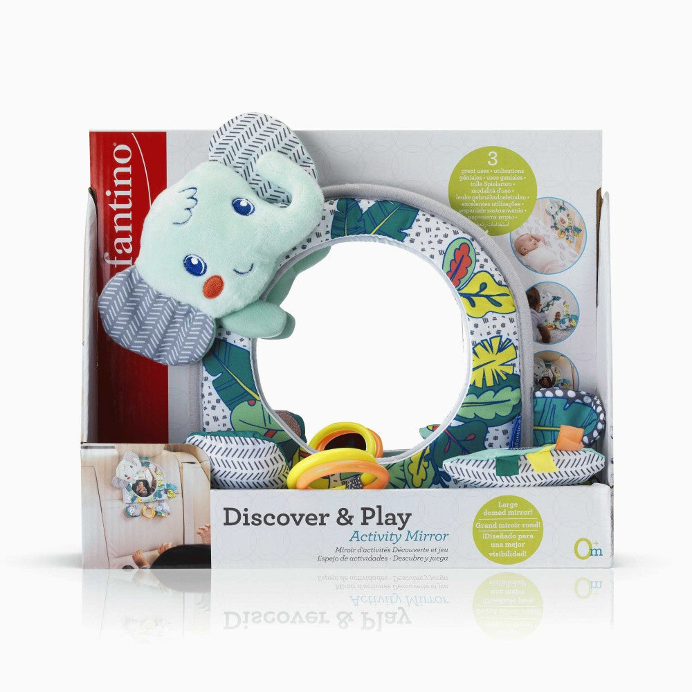 Infantino jucarie educativa Discover&Play 0m+ Activity Mirror  02
