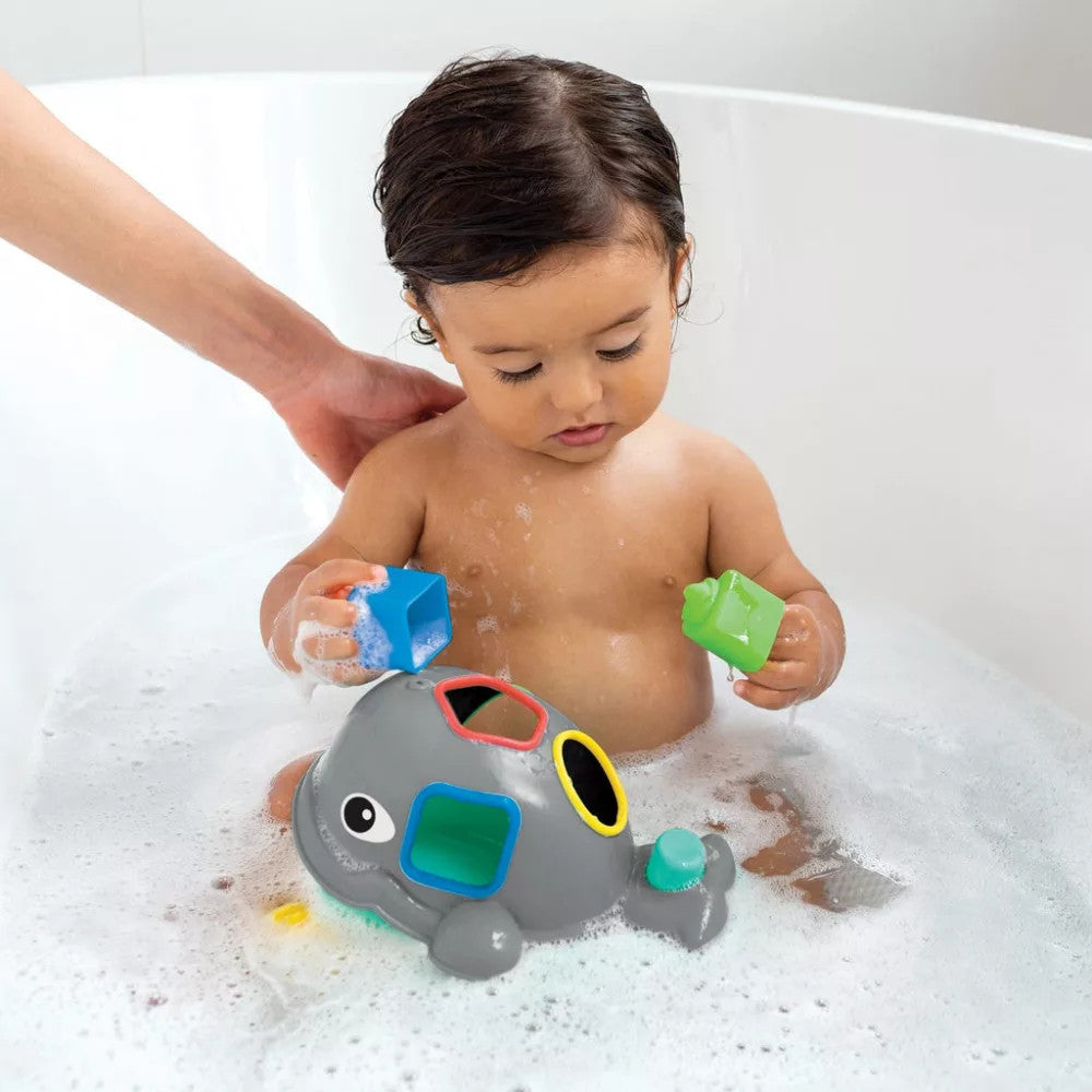 Infantino jucarie educativa sortator forme 12m+ Balena 05