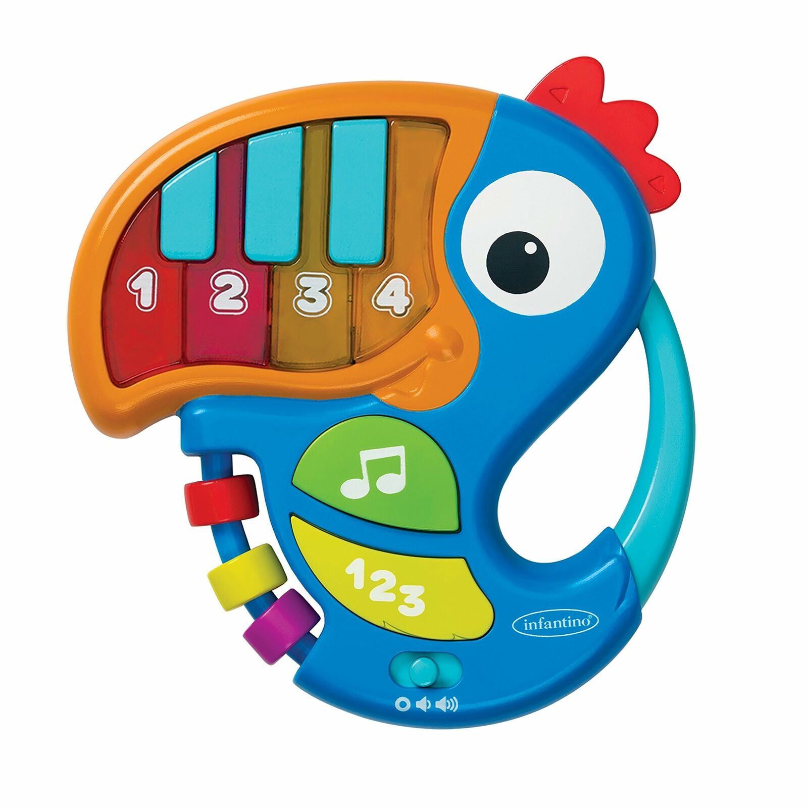 Infantino jucarie muzicala educativa 6m+, Piano&Numbers 01