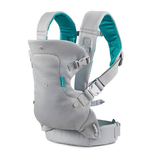 Infantino marsupiu 4in1 Flip Light&Airy 3.6-14.5 kg 0m+, Grey 01 Imagine principală a produsului