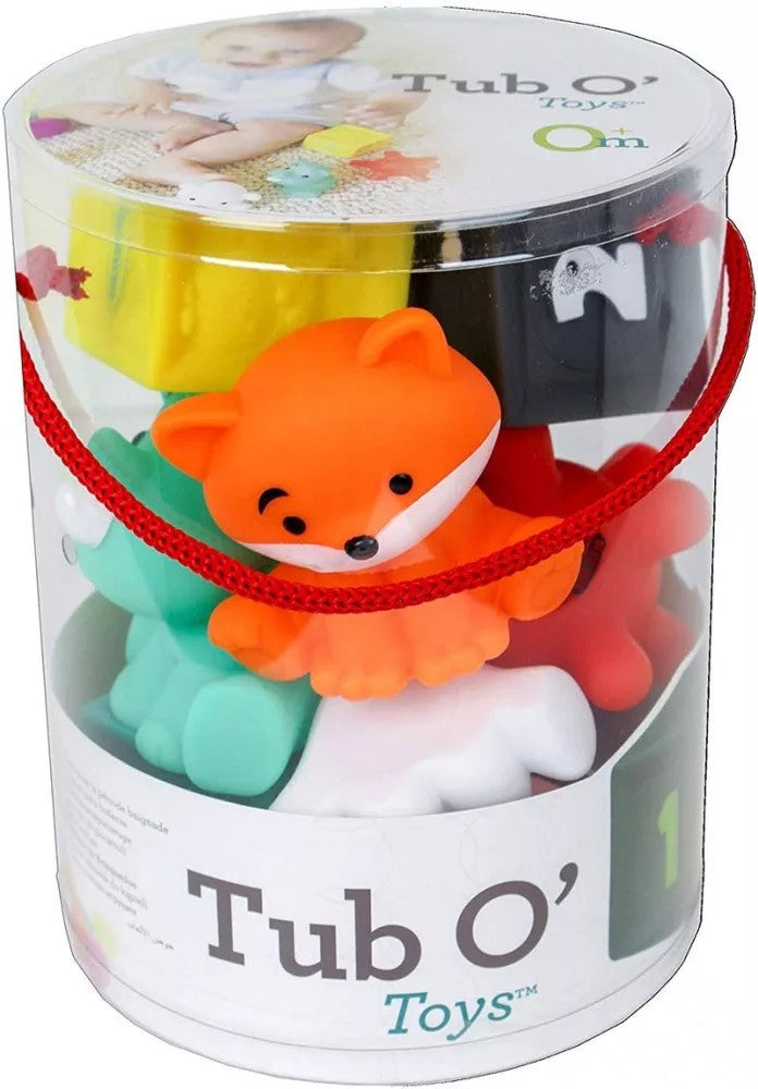 Infantino set 9 jucarii pentru activitati Tub O' Toys 0m+ 02