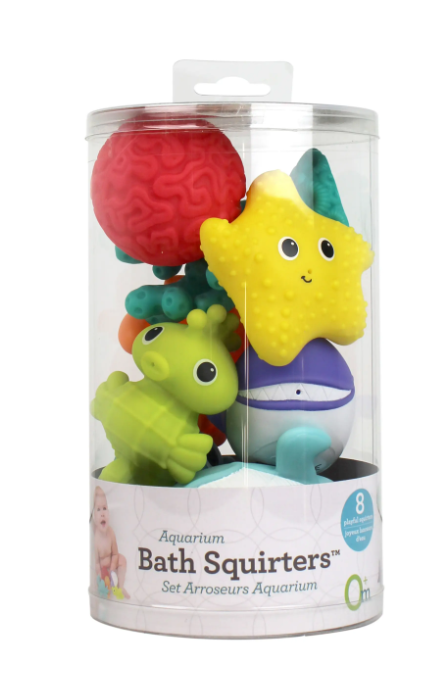 Infantino set jucarie de baie stropitoare Aquarium Bath Squirters  02
