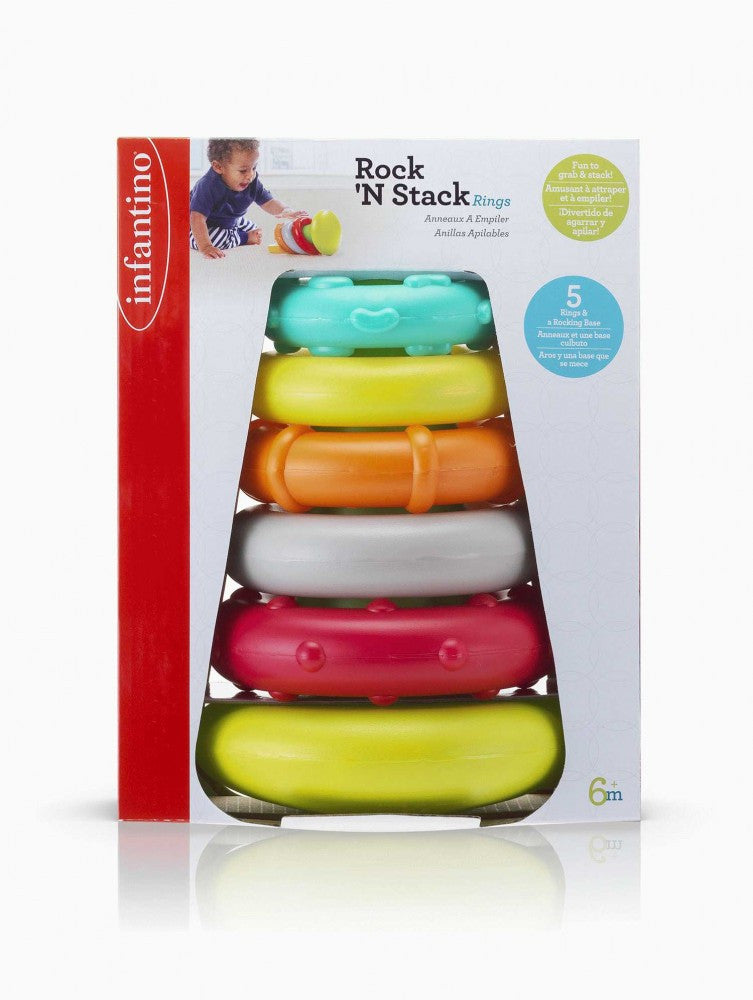 Infantino turn Montessori 6m+ Rock`N Stack 216271 02