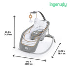 Ingenuity Balansoar 2in1 Bella Teddy 0m+