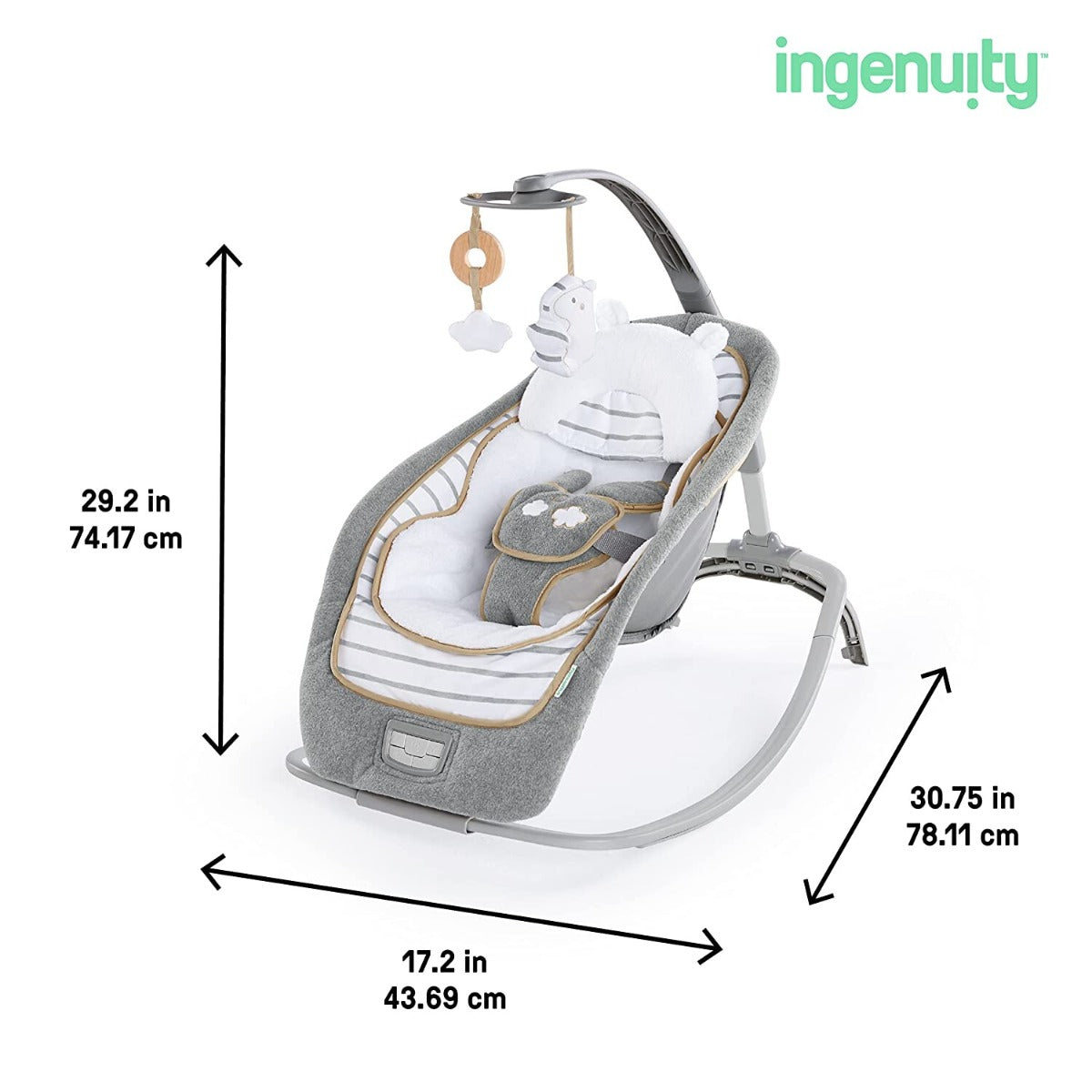 Ingenuity Balansoar 2in1 Bella Teddy 0m+