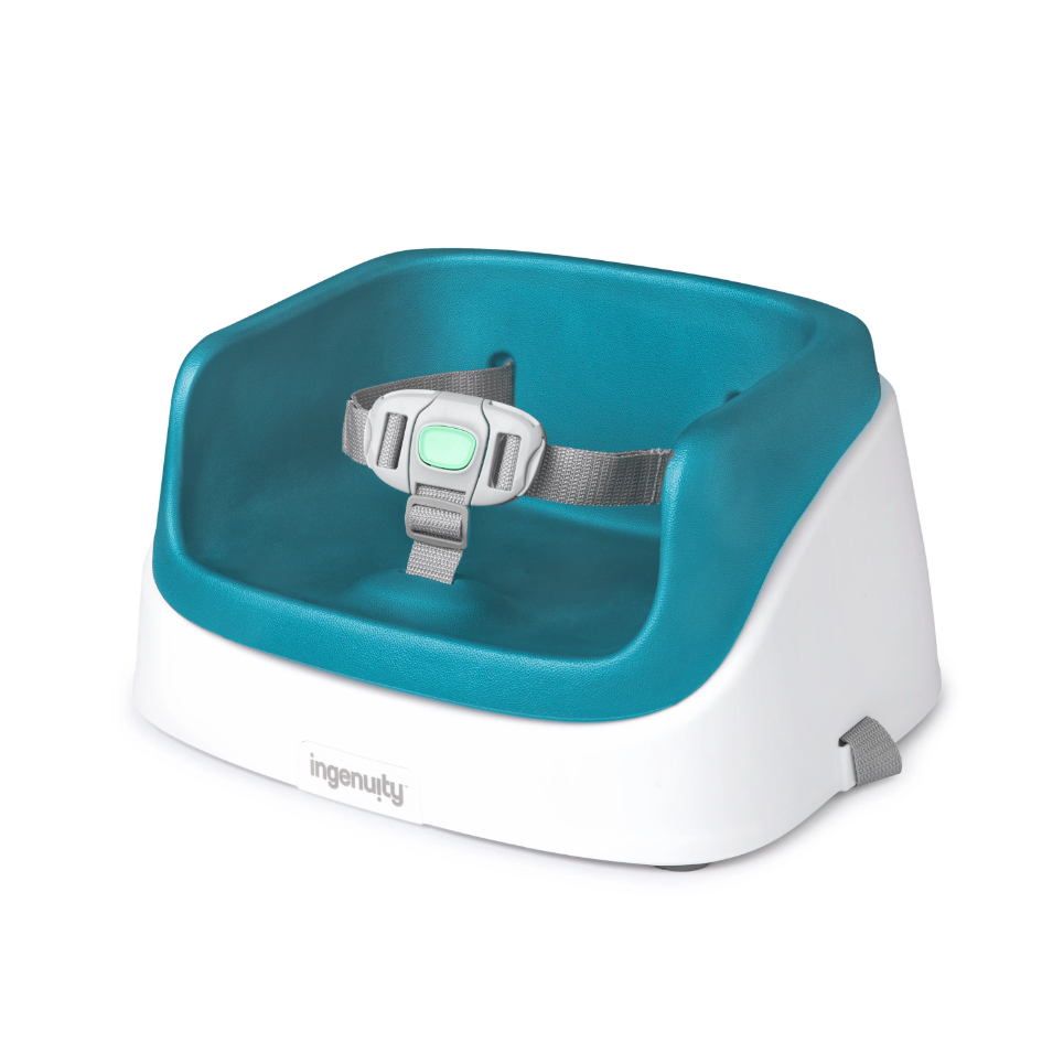 Ingenuity booster Toddler SmartClean 16m+ Peacock Blue Imagine principală a produsului