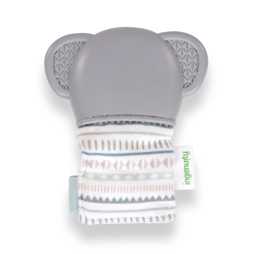 Ingenuity jucarie dentitie si zornaitoare tip manusa 3m+ Elefant Van