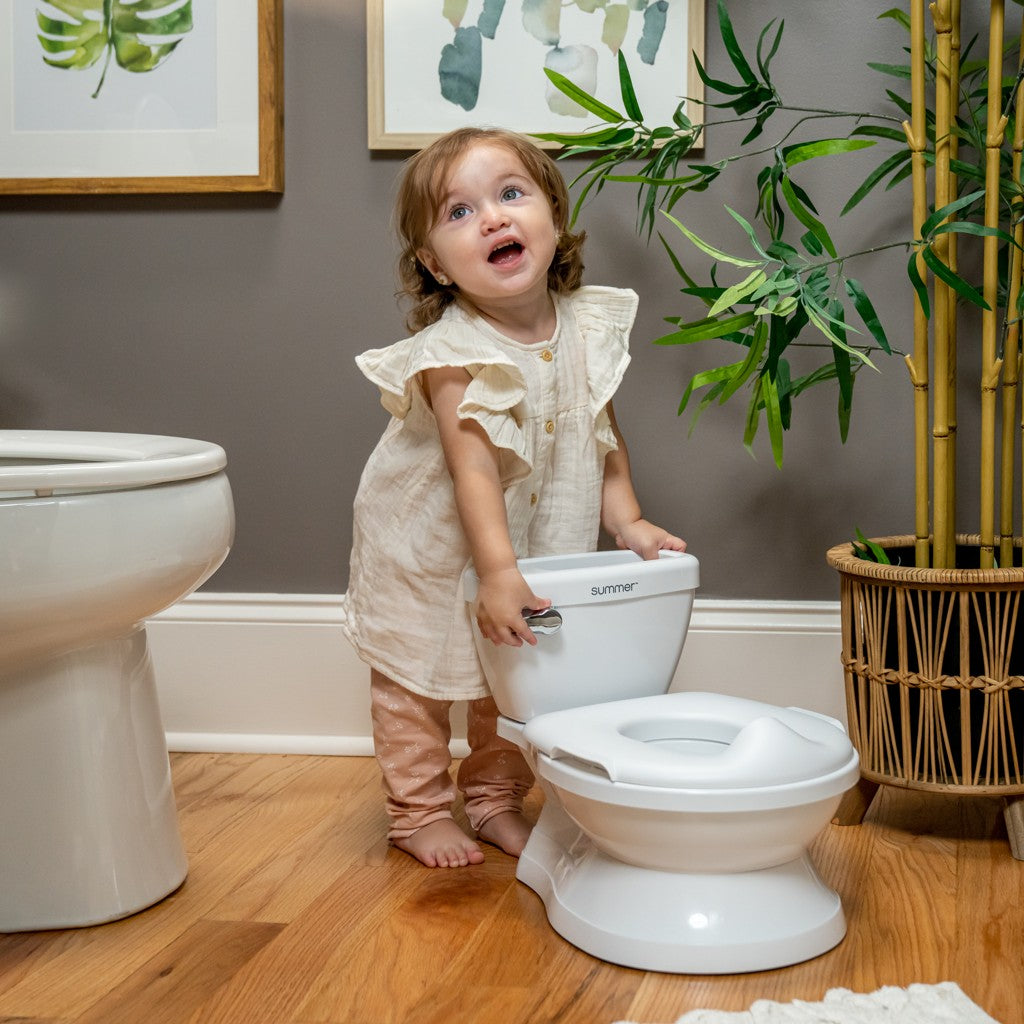Ingenuity olita cu sunete 2in1 My Size Potty Pro 18m+ Alb