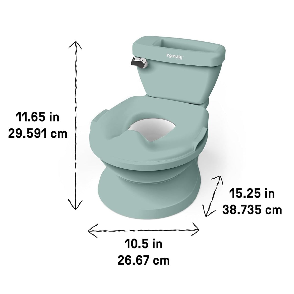 Ingenuity olita cu sunete My Size Potty Pro 18m+ Menta