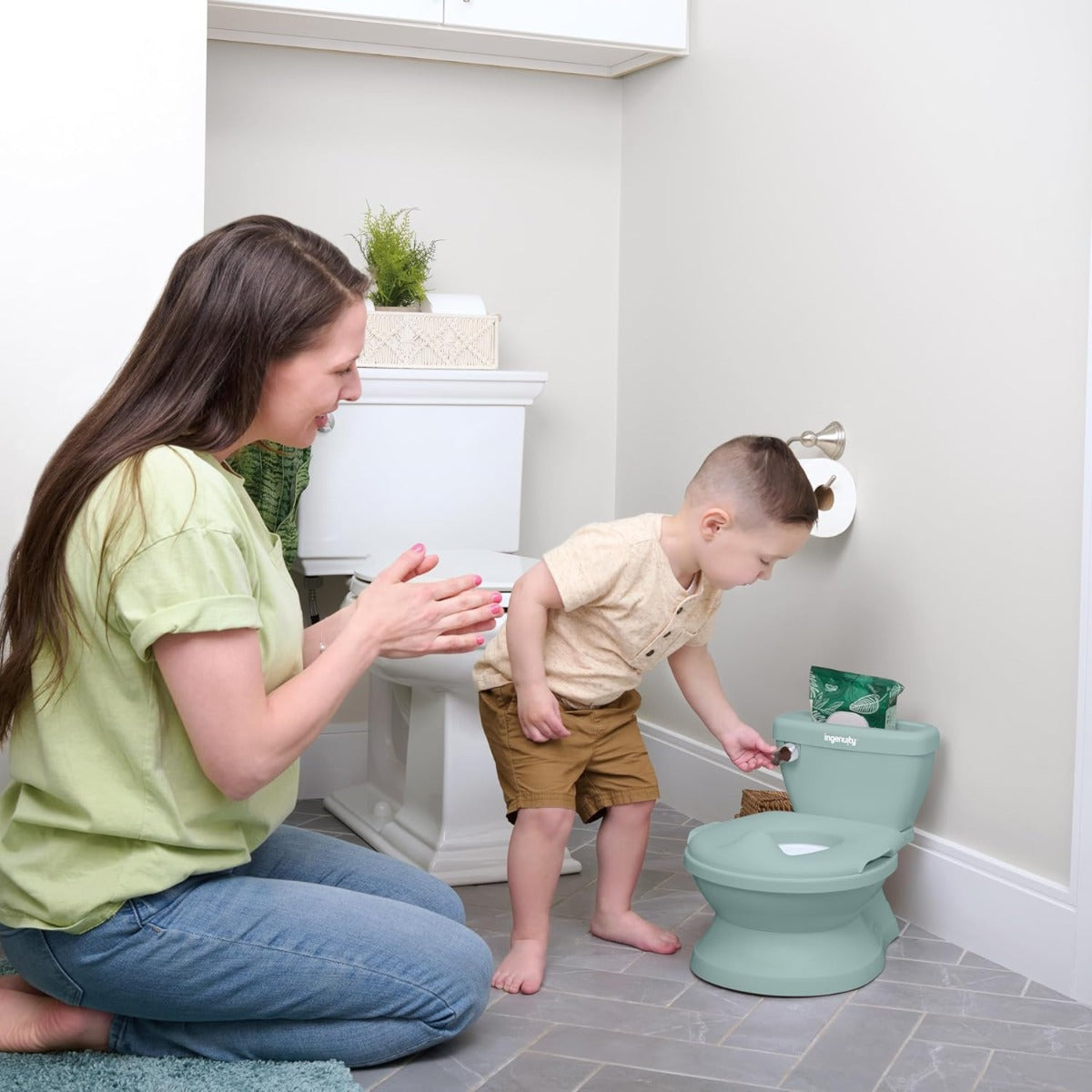 Ingenuity olita cu sunete My Size Potty Pro 18m+ Menta