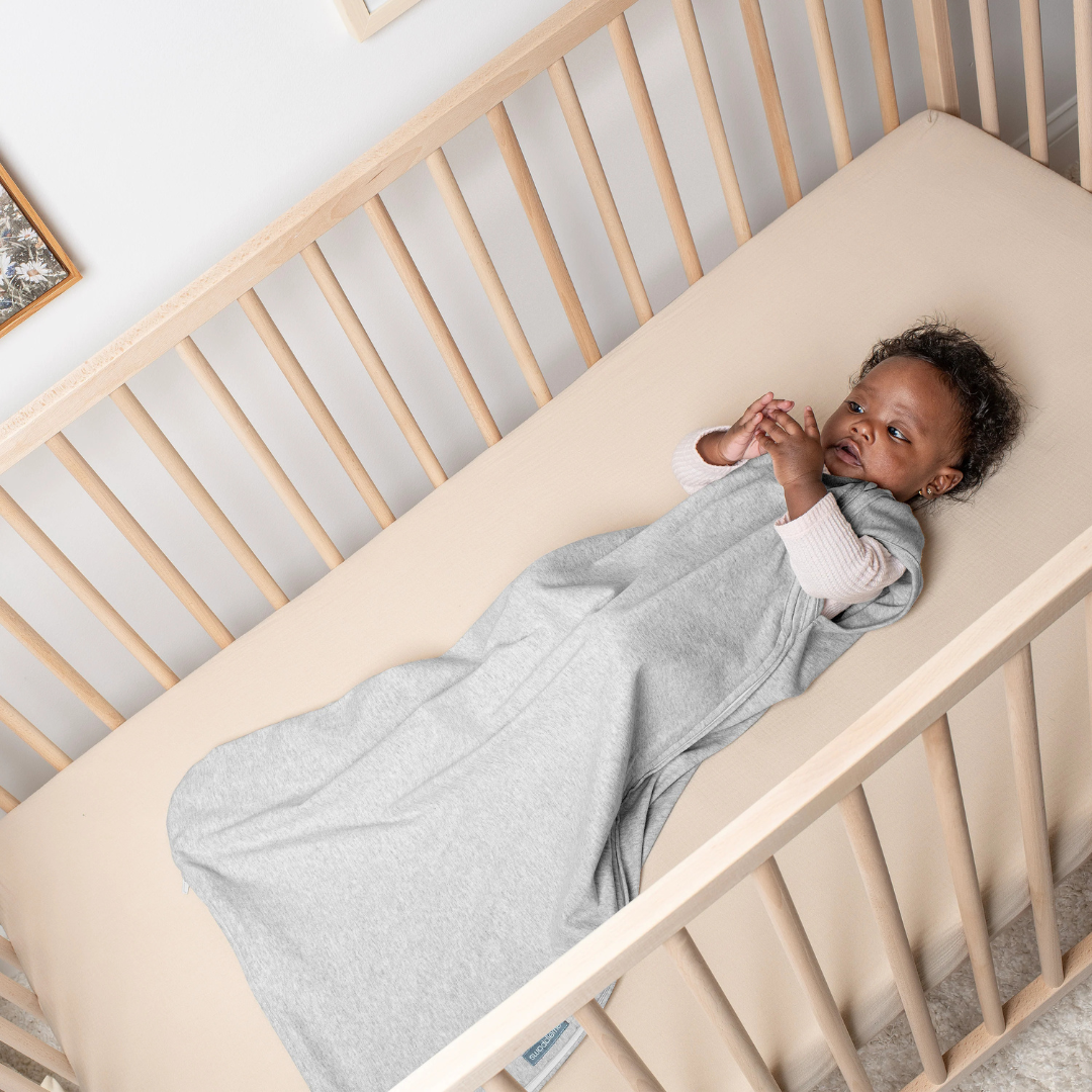 Ingenuity sac de dormit Swaddle Me 3-18 luni 2.5 TOG Night Sack Sleeper Heather Grey