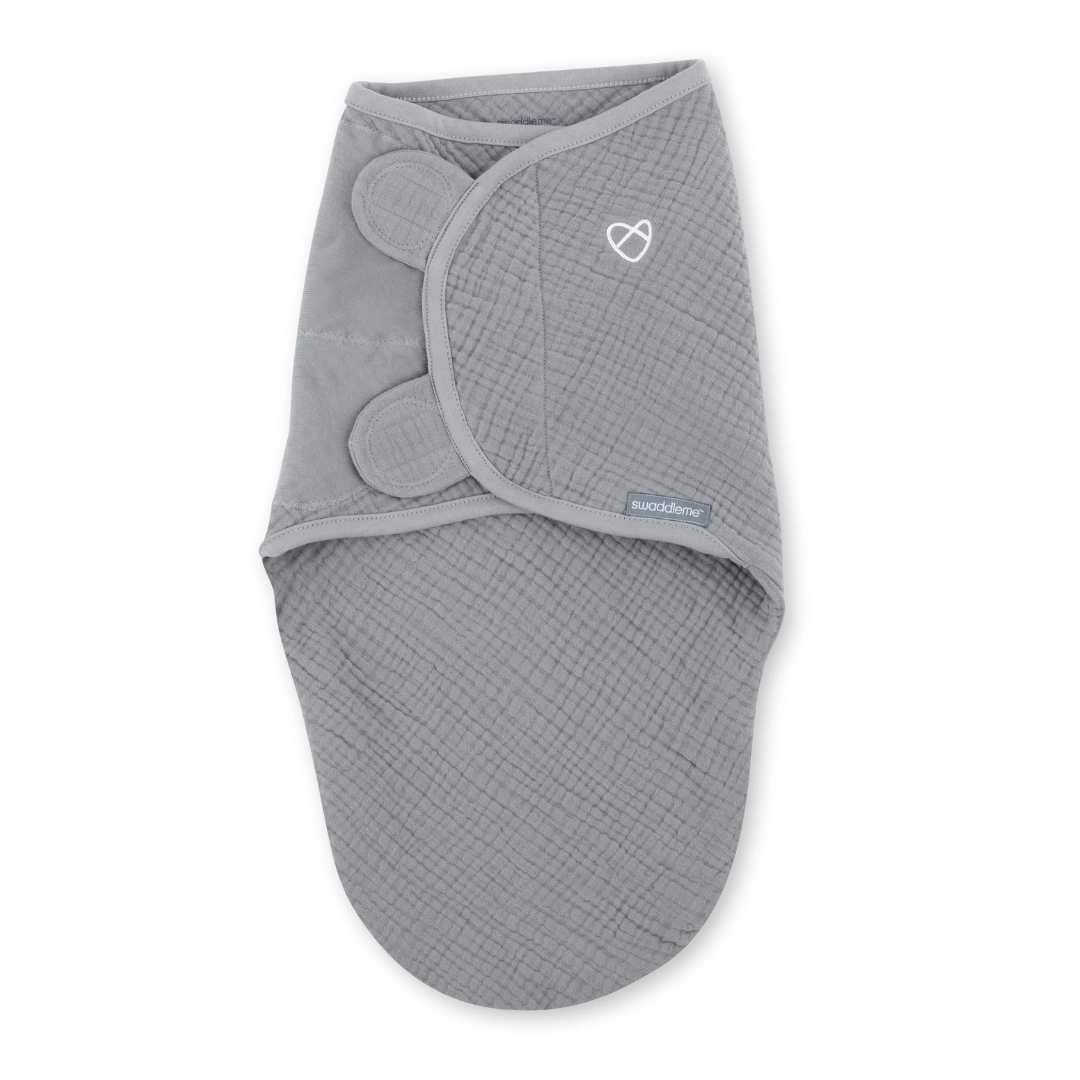 Ingenuity sistem de infasare Swaddle Me 0-3 luni muselina, colectia Original, Granite Imagine principală a produsului
