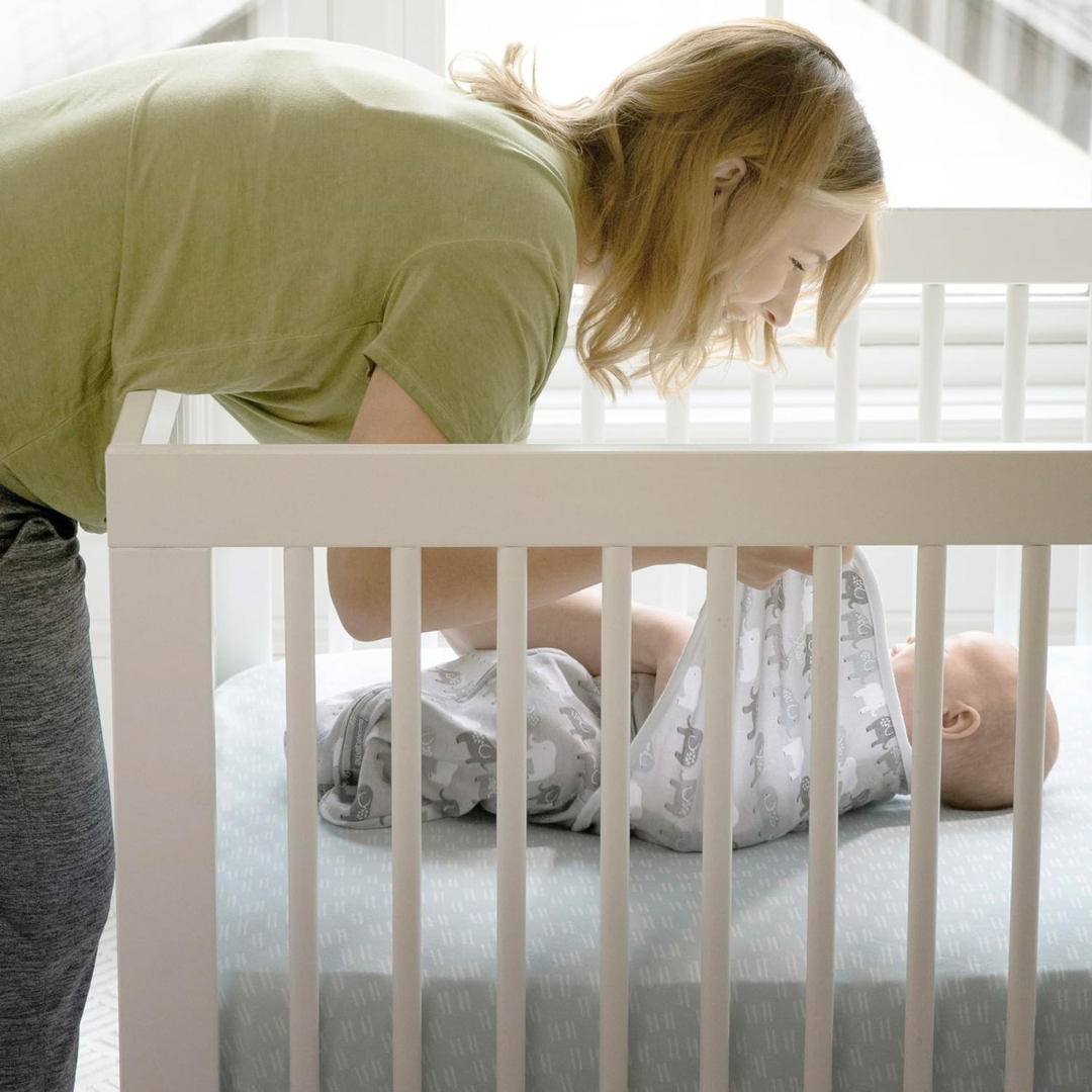 Ingenuity sistem de infasare Swaddle Me 0-3 luni set 2 buc. colectia Monogram