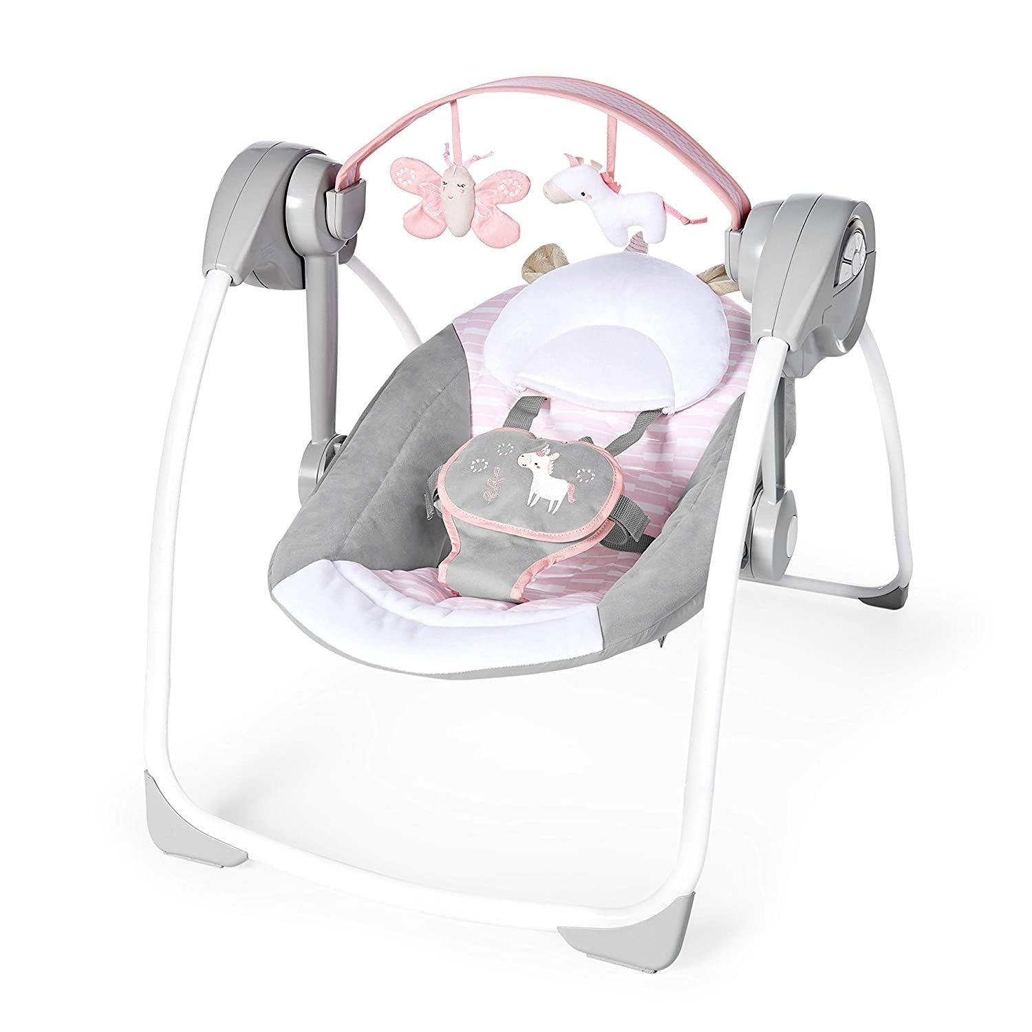 Ingenuity Comfort 2 Go leagan portabil 0m+ Flora 01