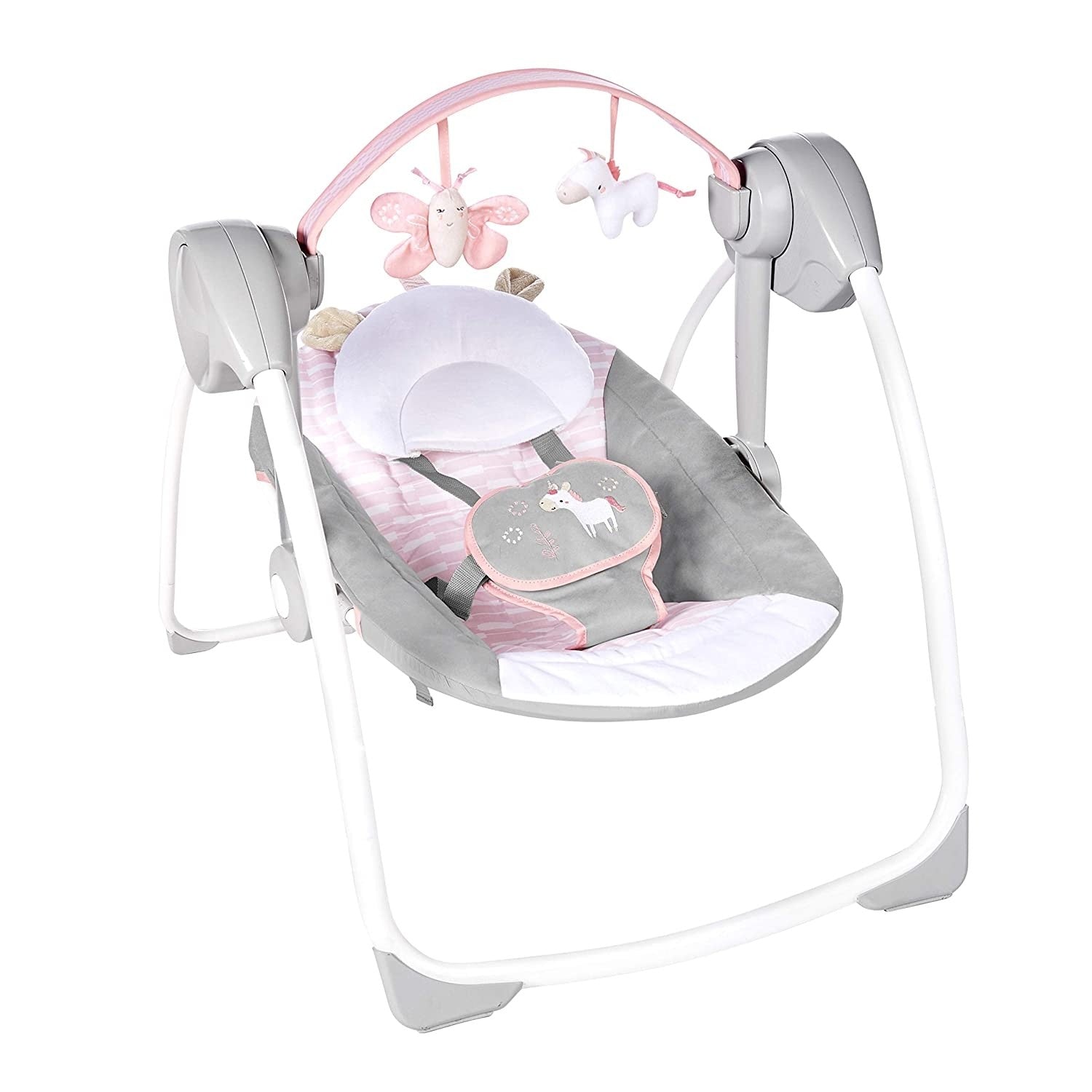 Ingenuity Comfort 2 Go leagan portabil 0m+ Flora 02