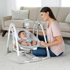 Ingenuity leagan si balansoar 2in1 pentru 0-9 kg Raylan 02