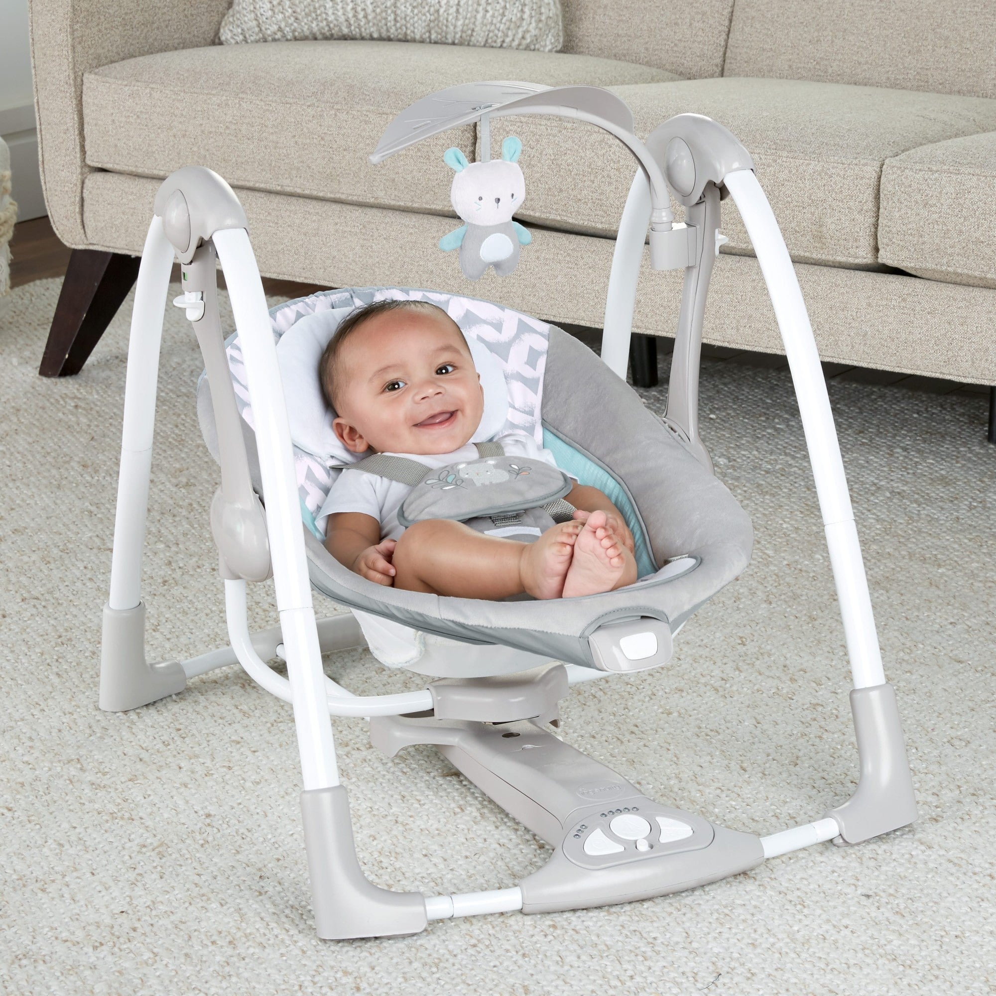 Ingenuity leagan si balansoar 2in1 pentru 0-9 kg Raylan 08