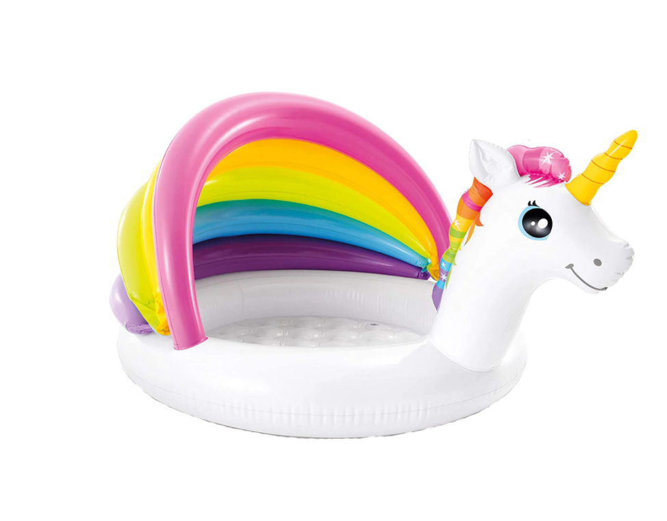 Intex piscina gonflabila 127x102 cm Unicorn pentru 1-3 ani 0 2