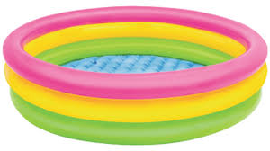 Intex piscina gonflabila 86x25 cm 1-3 ani, Inele colorate 01