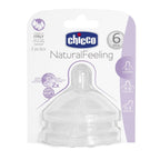 Chicco tetina silicon Natural Feeling hrana groasa 6 luni+ 02