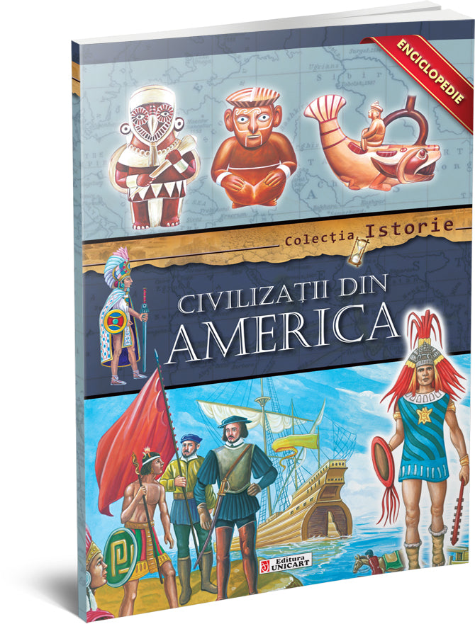 Unicart Enciclopedie pentru 5ani+ Civilizatii din America Imagine principală a produsului