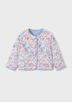 Mayoral jacheta fete reversibila 5-10 ani Celeste
