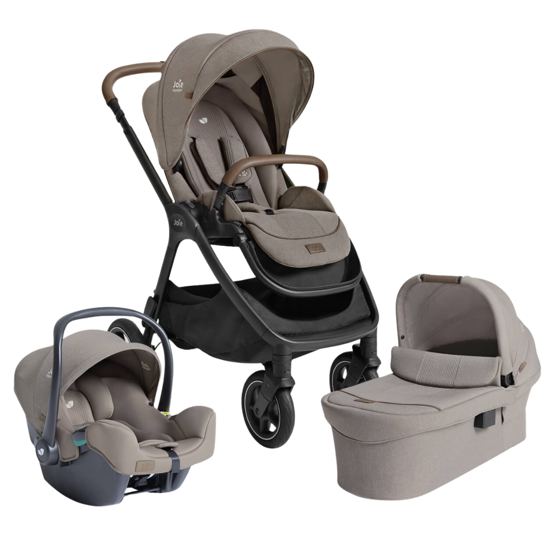 Joie carucior 3in1 Finiti Signature cu landou Ramble XL, scoica i-Snug 0m+ Maple
