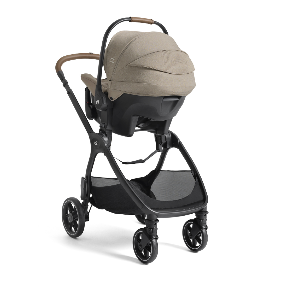Joie Carucior 3in1 Valora cu Landou Ramble XL si scoica i-Starter 0m+  Signature Sandstone