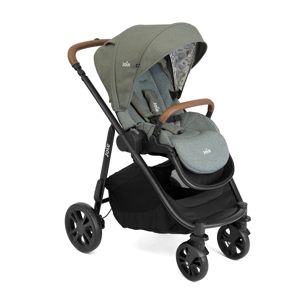 Joie carucior 3in1 Versatrax E cu Landou Ramble si scoica i-Snug Dark Green Imagine secundară a produsului